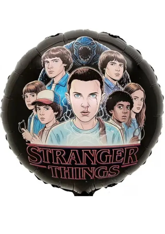 Круг Дивні дива постер Stranger Things 45 см