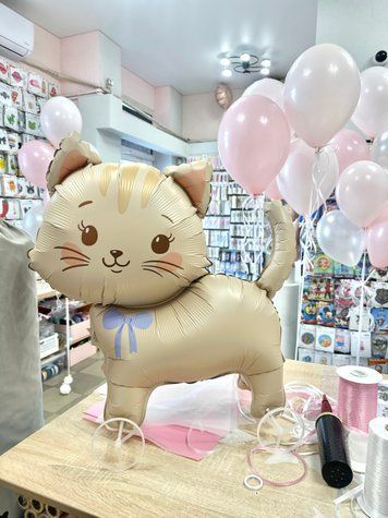 Котик на колесах 60 см