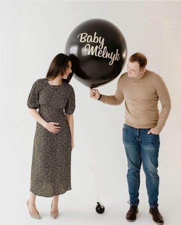Кулька гігант з повітрям для визначення статі